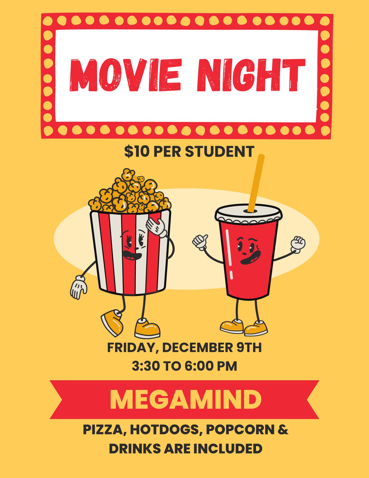 Student Movie Night – Centreville Layton School